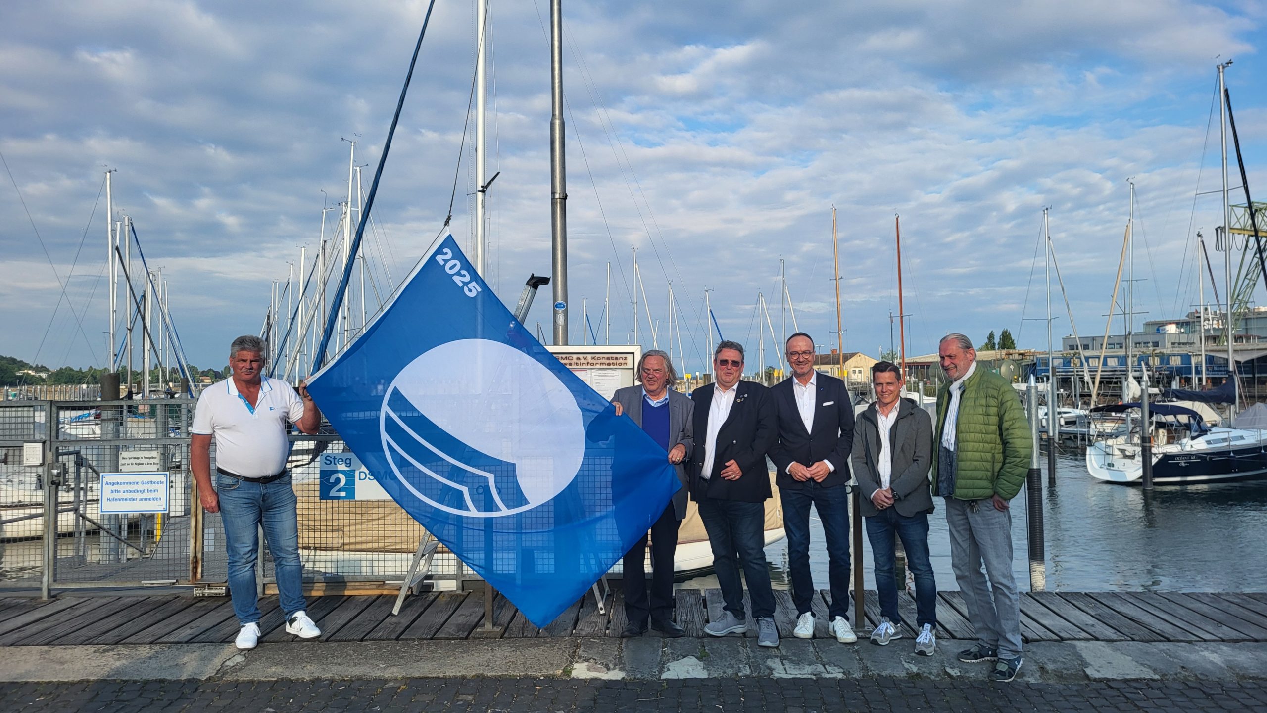 Verleihungsveranstaltung der Blauen Flagge für BW Bodenseeregion